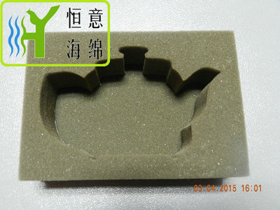 A018紫砂壶海绵包装(Teapot sponge packaging box)