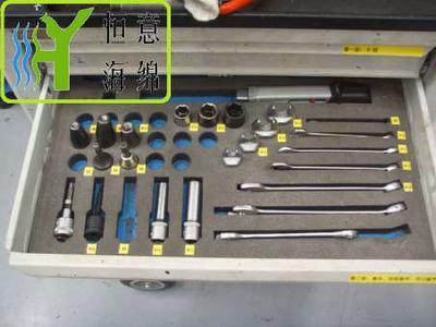 A051汽车维修工具海绵盒(sponge packing box of &nbsp;A0uto-repaired tools)